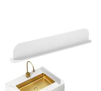 Water Jump Guard - Silicone Sink Splash Guard - Splash Back Tap | Reusable Splash Protector for Tap, Wash, Sewer Sink, grey, riferimento alla descrizione, Please refer to description