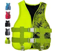 Water Kayaking Jacket, High Buoyancy Swim Vest with Adjustable Safety Strap for Boating, Fishing, Surfing and Outdoor Water Sports