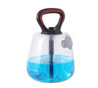 Water Kettlebell - PVC 38 Cm, Adjustable Weight Bubble, 2-in-1 Hybrid Design | Durable Extra Thick Construction, Portable Fitness Aid, Core Stability Trainer For Gym, Home, Travel, T