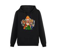 Water Kissing Men's Cotton Hooded Edds-World Men'S Graphic Hoody Basic Hoodie Long Sleeve Hoody Fashion Hipster Hoodie Sweatershirt Homme Black S
