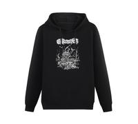 Water Kissing Men's Cotton Hooded Gatecreeper Deserted Hoody Relapse Records Casual And Happy Men'S Hoodies Black XL
