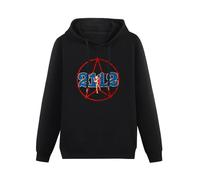 Water Kissing Men's Cotton Hooded Rush Hoody 2112 Tour 1976 Rock Hoodie Black L