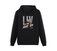 Water Kissing Mens Hoodie Men Tshirt Liv Morgan Liv Forever Long Sleeve Hoody With Pocket Sweatershirt, Hooded Black S