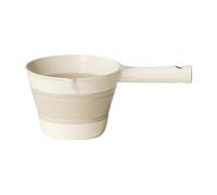 Water Ladle, Space-Saving Design, 27x15.5x10.5cm, Foldable Water Scoop, Ergonomic Grip Ladle, Versatile Use, for Cooking Shower Meal Prep Camping Gardening Fishing Housewife