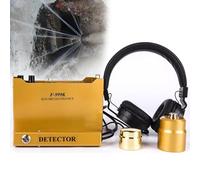 Water Leak Detection Equipment, Ultrasonic Underground Leak Detector with Adjustable Frequency 200Hz-3000Hz, LCD Display, Headphones, Complete Kit for Indoor Outdoor Use