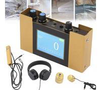 Water Leak Detector Geophone Sensor for Home and Outdoor Use, Digital Underground Pipe Leak Detection Device with Headset, Effective Leak Monitoring Solution