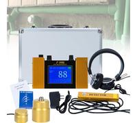 Water Leak Detector Kit with Geophone Sensor, 4 Frequency Modes for Pool and Underground Pipe Leak Monitoring in Home and Outdoor Use