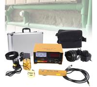 Water Leak Detector Kit with Geophone Sensor - 4 Frequency Modes for Pool & Underground Pipe Leakage Monitoring, Accurate Leak Detector for Home and Outdoor Use