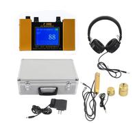 Water Leak Detector Tool,Underground Water Leak Detector,With Digital Display & Earphone & Carrying Case, For Property Management And Fire Protection