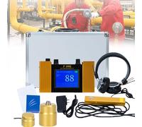 Water Leak Detector, Ultrasonic Geophone Sensor for Leak Detection, Plumbing Leak Detection with Headset and Adjustable Settings