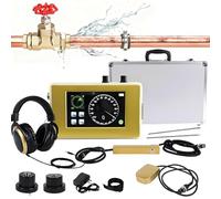Water Leak Detector, Underground Leak Detection Device with Digital Display & Adjustable Frequency for Pool and Fire Pipe Applications