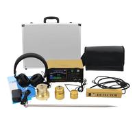 Water Leak Detector with Digital Display, Underground Pipe Leak Detection Kit for Water & Floor Heating, Adjustable Frequency, Noise-Cancelling Headset