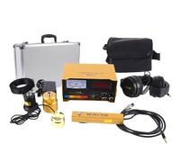 Water Leak Detector with Digital Display, Underground Pipe Leak Detection Kit for Water & Floor Heating, Adjustable Frequency, Noise-Cancelling Headset