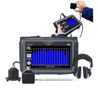 Water Leak Detector with Headset, Underground Pipe Leak Sensor for Industrial and Home Plumbing Use