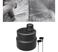 Water Leakage Detector for Underground Pipes, Rechargeable 100mAh ABS Unit with 13000X Amplification & -60dB Sensitivity, Compatible with Water/Cement/Steel Pipelines