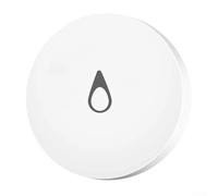 Water Leakage Sensor Immersion Security Alarm with Real- Detection for Home System, Compatible with Gateways and App
