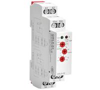 Water Level Control Relay Switch GRL8-02, AC/DC 24-240 V Automatic Pump Controller, DIN Rail Mounted Industrial Level Monitor, Compatible with Water Tank and Reservoir Systems