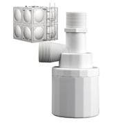 Water Level Control Valve - Automatic Floating Valve for Aquarium and Irrigation Systems | Compact Water Regulator for Solar Energy, Cattle Feed, I