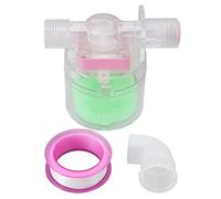 Water Level Control Valve Automatic Plastic Float Ball Valve for Tower Tank Storage Transparent Glossy Shell with 304 Stainless Steel Screws Premium Durable Material Easy Install (G3/4 Side Water