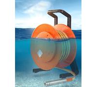 Water Level Depth Gauge for Boreholes and Wells, 32.8ft-984ft with Peak Hold LED Indicator, Accurate Groundwater Measurement (164.04 feet)
