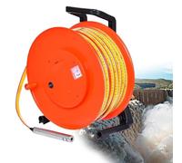 Water Level Indicator, Electronic Tool with Stainless Steel Probe and Steel Tape, Portable Deep Well Sounder for Boreholes and Wells up to 30m