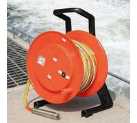 Water Level Measurement with Stainless Steel Probe - Electronic Indicator for Wells, Boreholes, Reservoirs, Pipes, Groundwater Gauge 25mm-30m/98.4ft