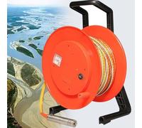 Water Level Meter, Depth Gauge 10m-300m with Stainless Steel Probe, Groundwater Measuring Instrument with Peak Display and Indicator Light