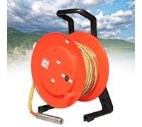 Water Level Meter Depth Gauge, Electronic Well Indicator with Stainless Steel Probe for Accurate Measurement, Ideal for Shallow Wells and Deep Boreholes (20 m/65.6 ft)