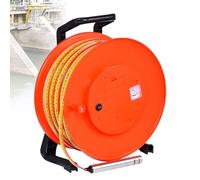 Water Level Meter, Portable Deep Well Groundwater Level Measuring Instrument with Fixed Probe and Steel Tape for Wells Boreholes Reservoirs and Pipes 25mm-100m