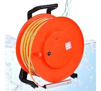 Water Level Meter, Stainless Steel Probe, Deep Well Measuring Tool, Cable Reel Design for Groundwater Detection, 98.4ft/30m Depth Measurement