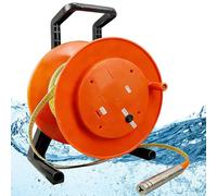 Water Level Meter, Water Well Measurement Gauge with 15mm Probe and Steel Tape, 20m(65ft) Depth