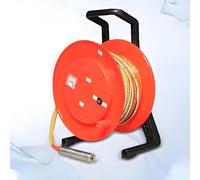 Water Level Meter, Well Water Depth Meter Indicator with Stainless Steel Probe, Electronic Water Level Gauge with Fixed Probe and Steel Tape, Groundwater Levels Measuring Instrument 30m(98.4ft)