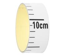 Water Level Scale Sticker Reflective White Measuring Tape for Tanks
