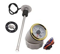 Water Level Sensor, 52mm Pointer Fuel Level Gauge with 0-190ohm Oil Tank Indicator Marine Fuel Level Sensor 100 150 200 250 300mm for Marine Boat(150mm Sensor WG)