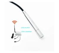 Water Level Sensor, Diameter 16mm High Precision RS485 4-20mA Water Temperature Water Pressure Level Sensor(RS485 Default 10m)