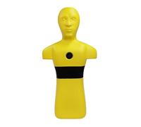 Water Life-saving Training Dummy,Drowning Prevention Teaching Tools,Quick Water Injection Drainage,for Swimming Beach River and Water Safety Courses(Yellow)