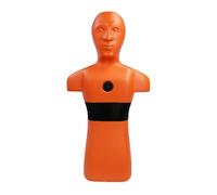 Water Life-saving Training Dummy,Drowning Prevention Teaching Tools,Quick Water Injection Drainage,for Swimming Beach River and Water Safety Courses(Orange)