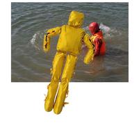 Water Life-saving Training Dummy,Life-Saving Teaching Tools,Removable Fire Training Drill Model,for Water Safety Courses(Color2,175cm-10kg)