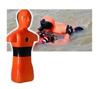 Water Life-saving Training Dummy,Life-saving Training Device for Use at Sea/schools,Easy to Store Rapid Drainage
