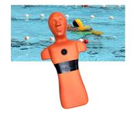 Water Life-saving Training Dummy,Pool/Beach and River Simulation Life-saving Dummy,Drowning Prevention Education Tools(Orange)