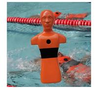Water Life-saving Training Dummy,Rapid Water Injection Life-saving Teaching Tool,Drowning Prevention Education Tools,Fast Drainage(Orange)