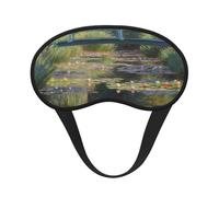 Water Lily Pond Sleep Eye Mask for Women Men Soft and Comfortable Sleep Mask Blackout Sleeping Eye Cover for Travel Yoga Nap Shift Work