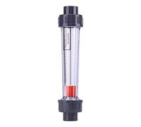 Water Liquid Meter, Plastic Tube Type Water Rotameter 25-250L/H Plastic Tube Type Instantaneous Water Meter Flowmeter