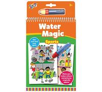 WATER MAGIC Sports, Reusable Childrens Colouring Book - Ages 3 Years Plus | Fun, Mess-Free Kids Colouring & Drawing Activity - Reusable Picture Book - Colour & Reveal Hidden Pictures with the Water Pen