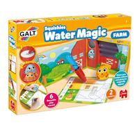 Galt Water Magic Squishies Farm Reusable Colouring Books for Children, Reusable Pictures for Kids to Colour, Magically Reveal Hidden Pictures with Water Pen & Squishy Surprises, Ages 3 Years Plus