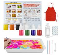 Water Marbling Paint Kit, Marbling Paints Art for Kids, 8 Colors (6ml Each)