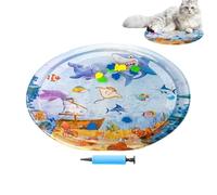 Water Mat Cats - Thickened Pets | Enrichment Sensory Interactive, Sensory With Enrichment And Cooling, Outdoor Activity Path