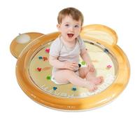 Water Mat for Babies - Baby Play Mats for Floor,Activity Center Built-in Floating Stars for Integration and Early Education