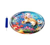 Water Mat for Cats Inflatable Non-Slip Anti-Scratch Interactive Toys