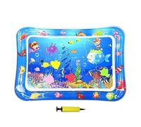 Water Mat for Cats,Inflatable Water Play Mat 25.98x18.5 inches - Interactive Cooling Cushion Non-Slip Tray Scratcher Toy for Kitten Puppy Indoor Outdoor